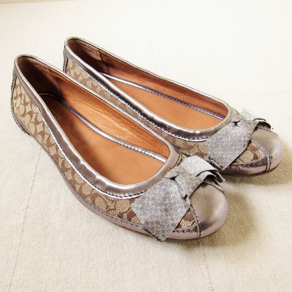 Coach Shoes - Coach • Ballet Bow Flats